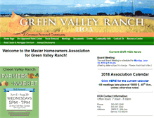 Tablet Screenshot of gvrhoa.com